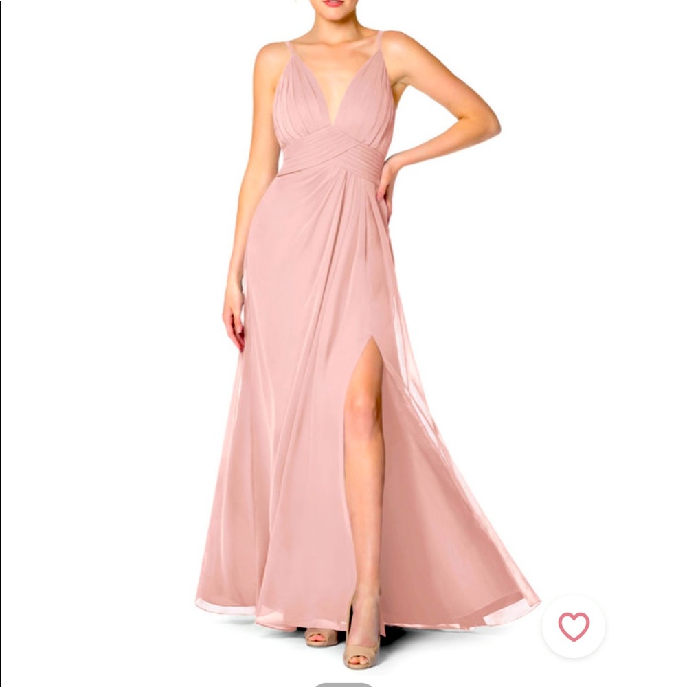 AZAZIE Maren Allure Bridesmaid Dress DUSTY ROSE